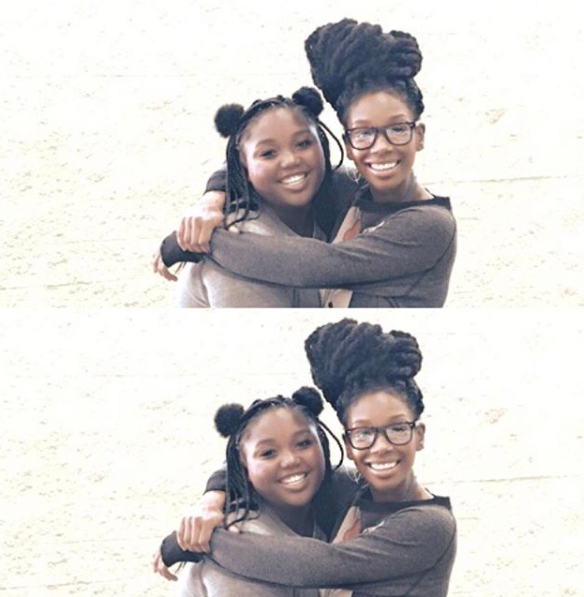 Here Are Cute Twinning Photos Of Brandy And Her Daughter Sy'rai